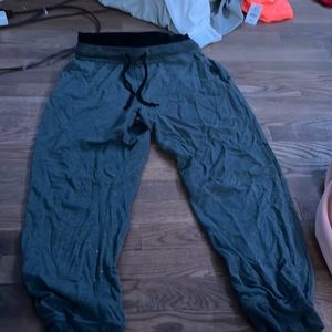 Gray joggers